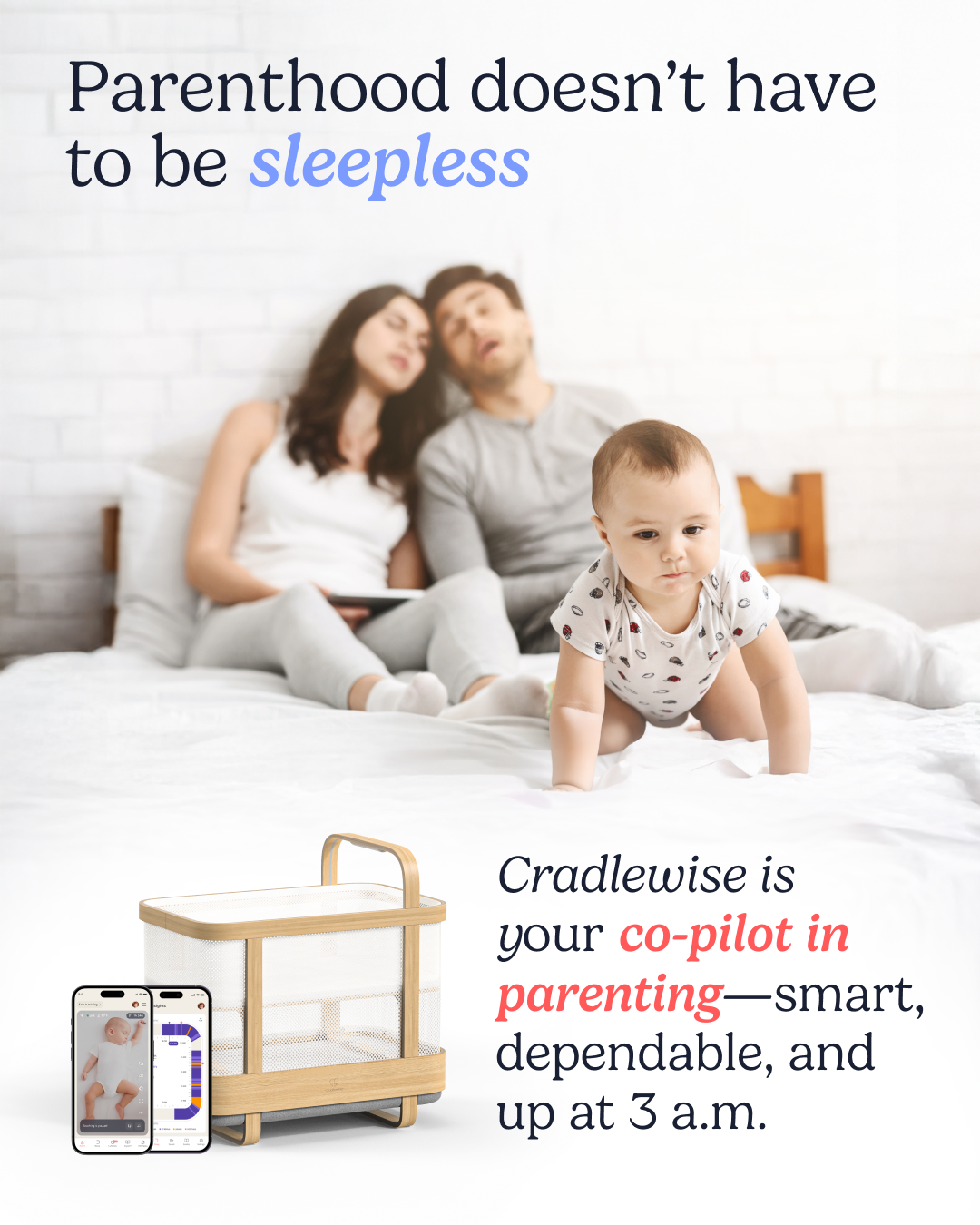 Cradlewise Facebook ad