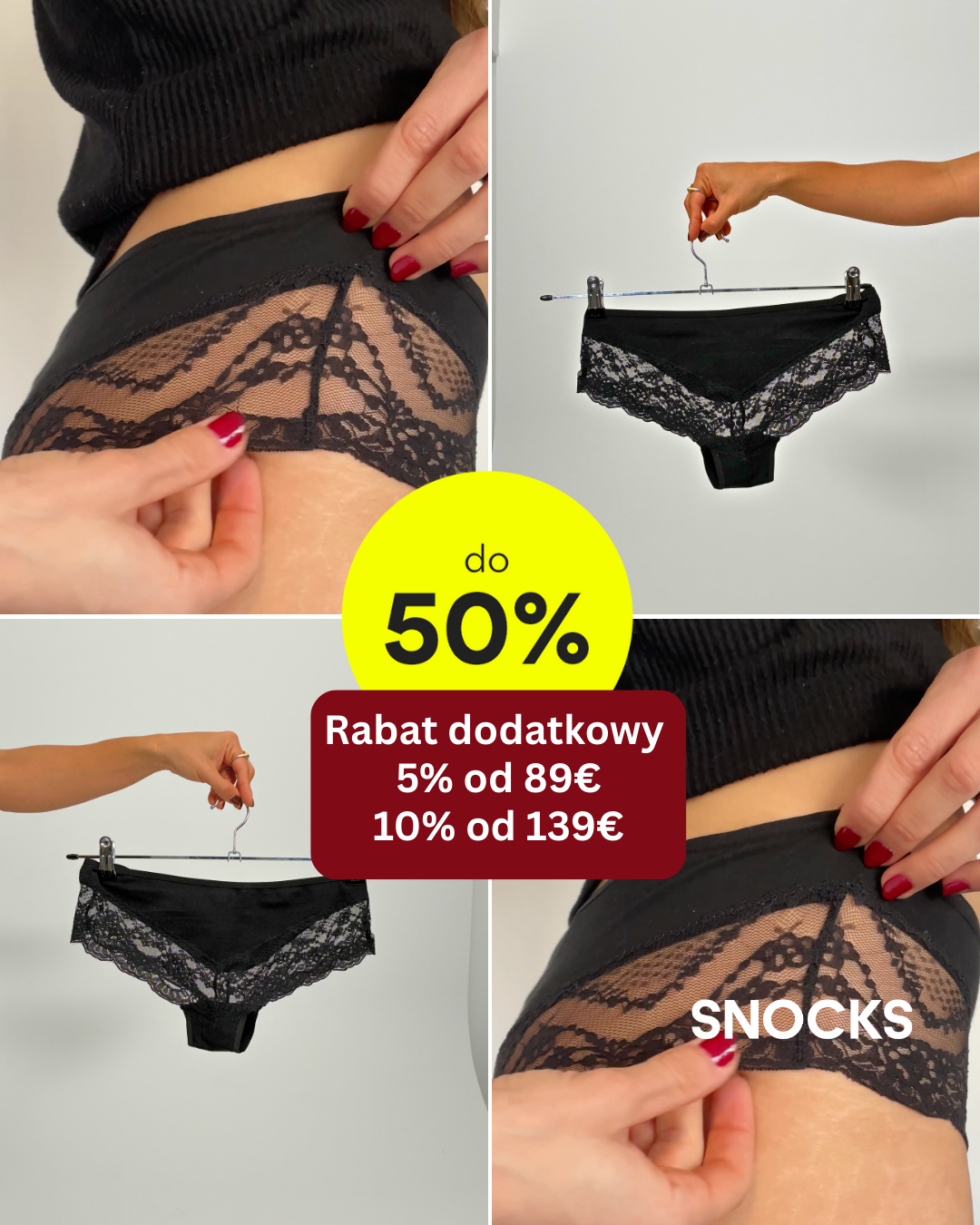 Snocks Facebook ad