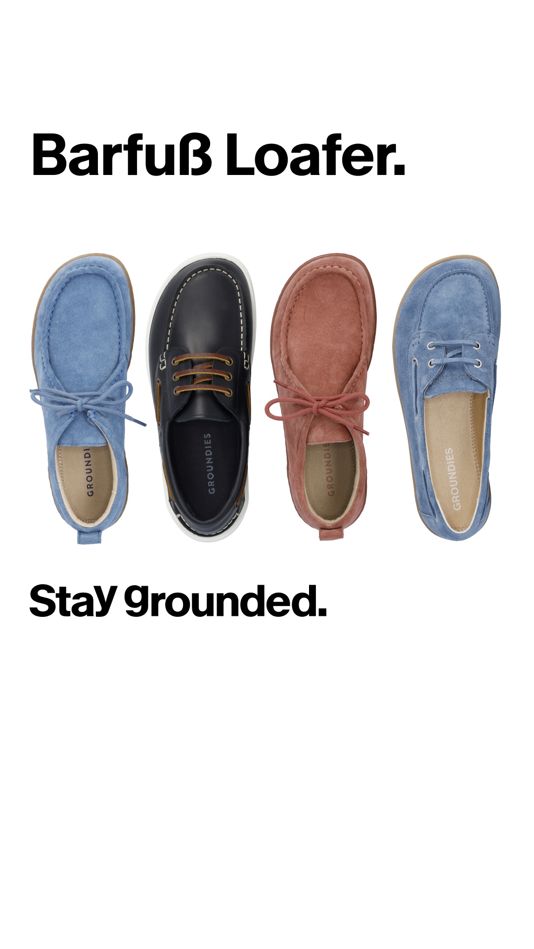 Groundies Barefootwear Facebook ad
