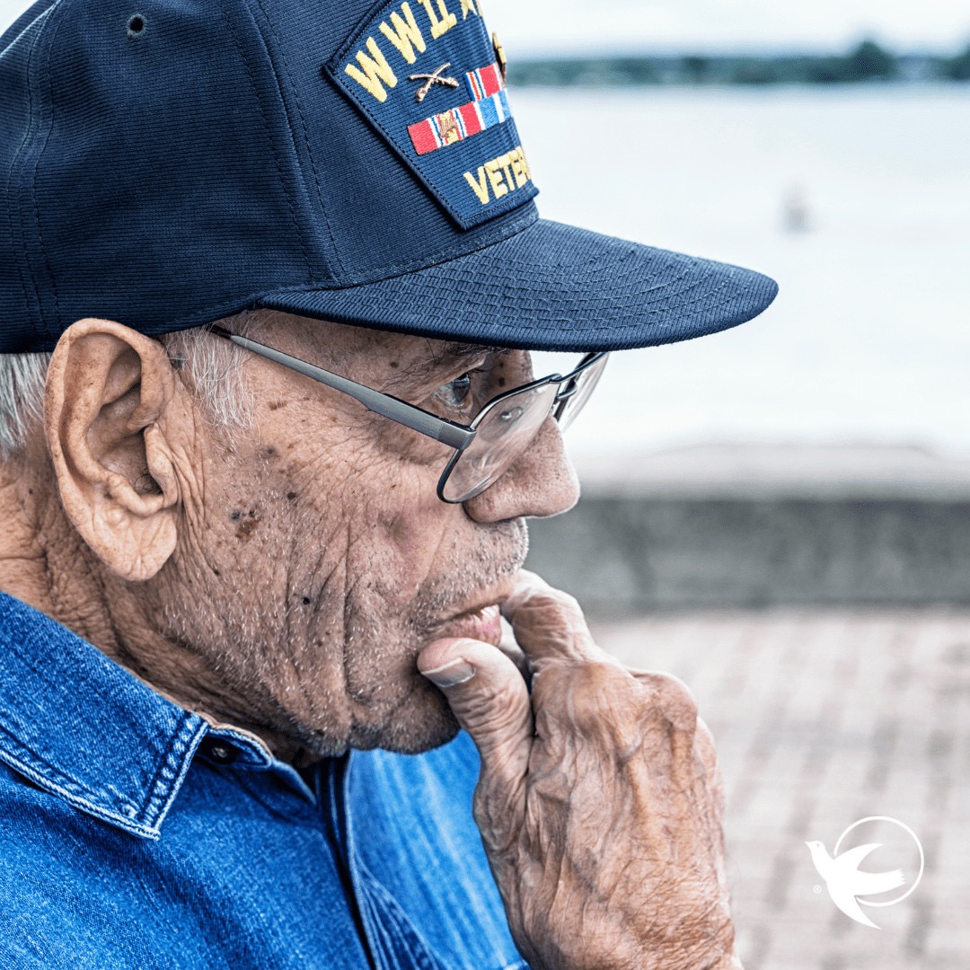 Visiting Angels Chapel Hill, NC Facebook ad: Physician-Led In-Home Care for Veterans
