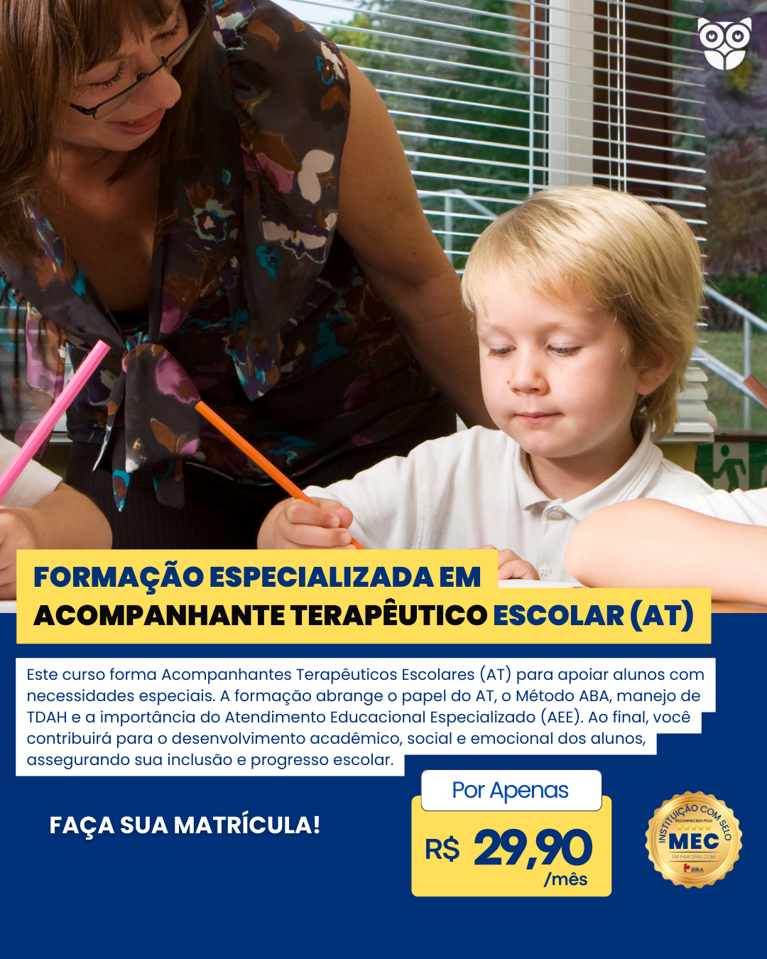 Valecup - Cursos Pedagógicos Facebook ad