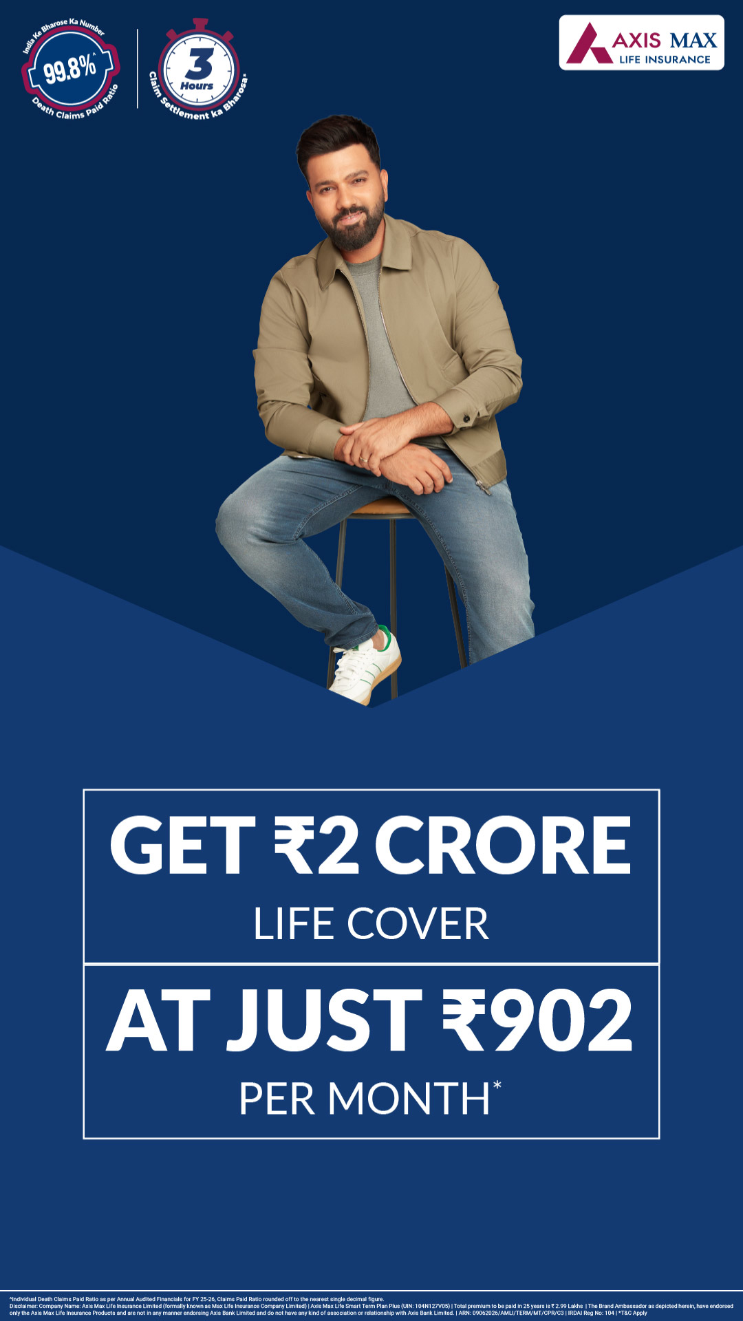 Axis Max Life Insurance Facebook ad