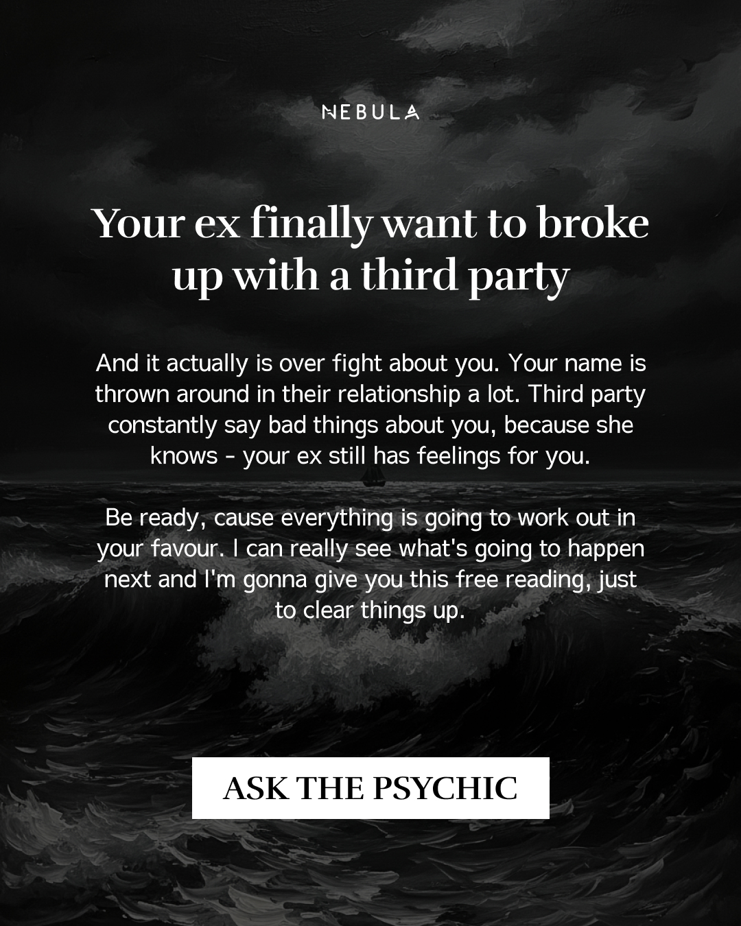 Your Relationship Advisor Facebook ad
