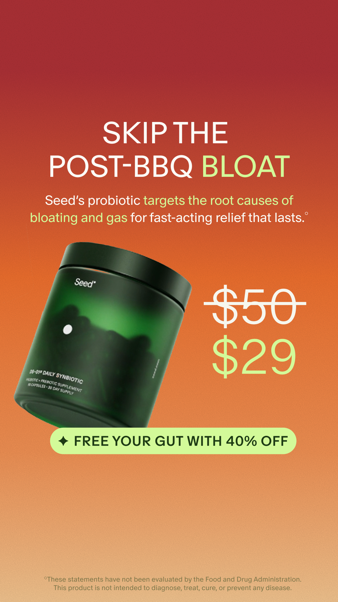 Seed Facebook ad