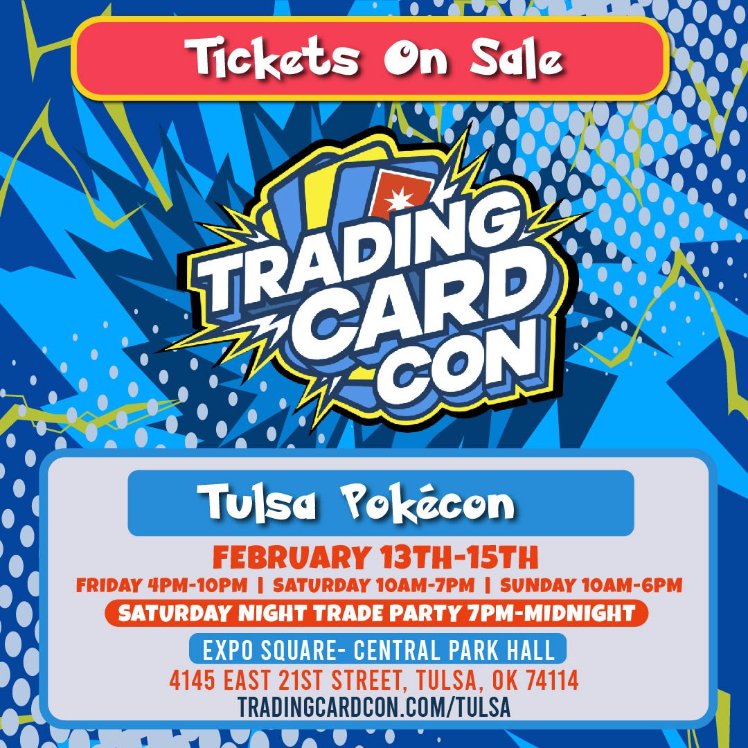 Cards And More Tour Facebook ad: TULSA TRADING CARD CONVENTION!