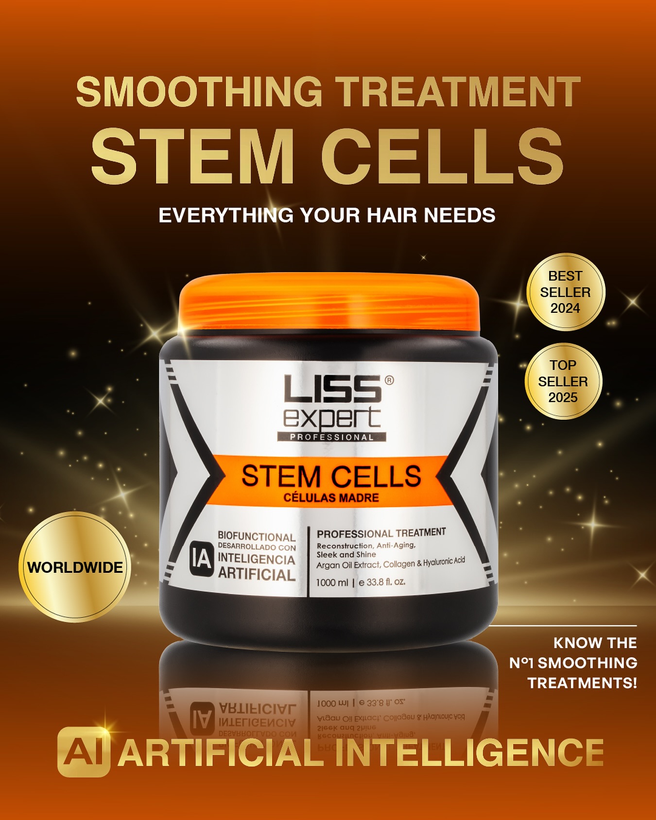 Liss Expert Professional Global Facebook ad: STEM CELLS Worldwide leader in organic smoothing systems…