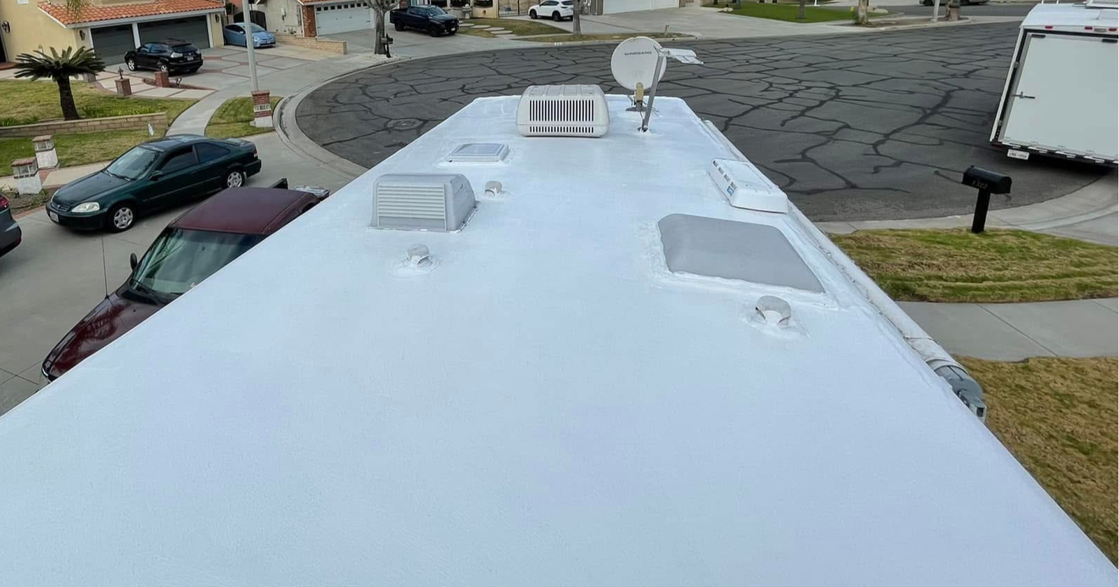 Mobile RV and trailer Roof Repair Facebook ad