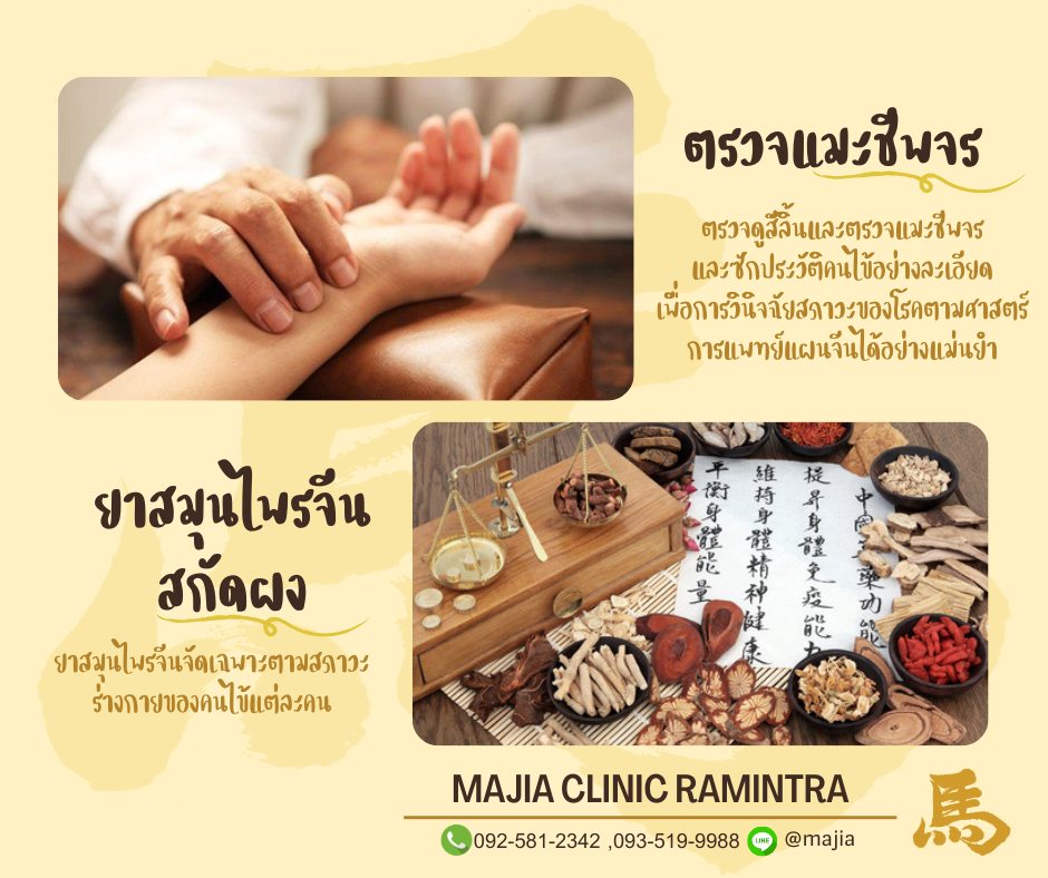 ฝังเข็ม ครอบแก้ว ยาจีน มาเจียคลินิก Majia Clinic สาขา รามอินทรา Facebook ad: ฝังเข็ม ครอบแก้ว ยาจีน