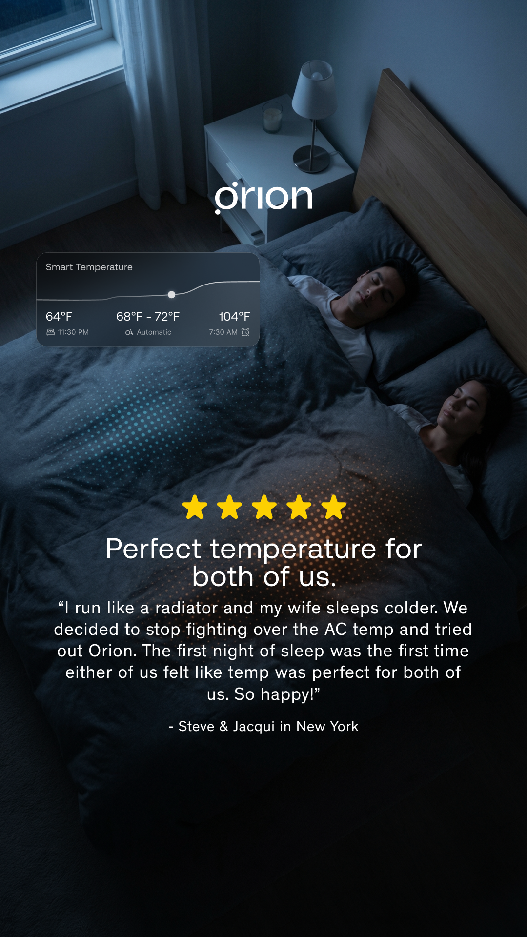 Orion Sleep Facebook ad