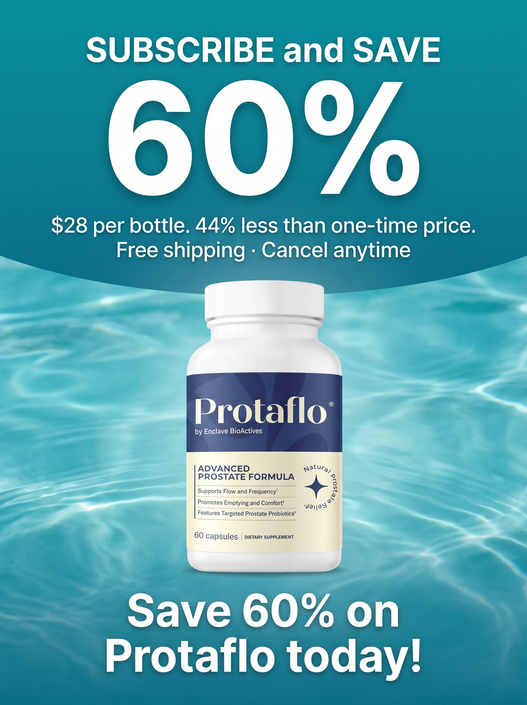 Protaflo Facebook ad