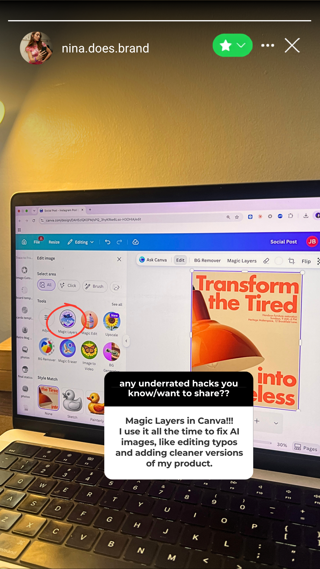 Canva Facebook ad