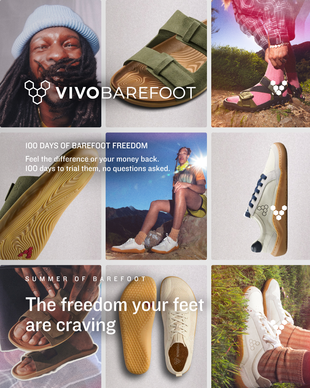 Vivobarefoot Facebook ad