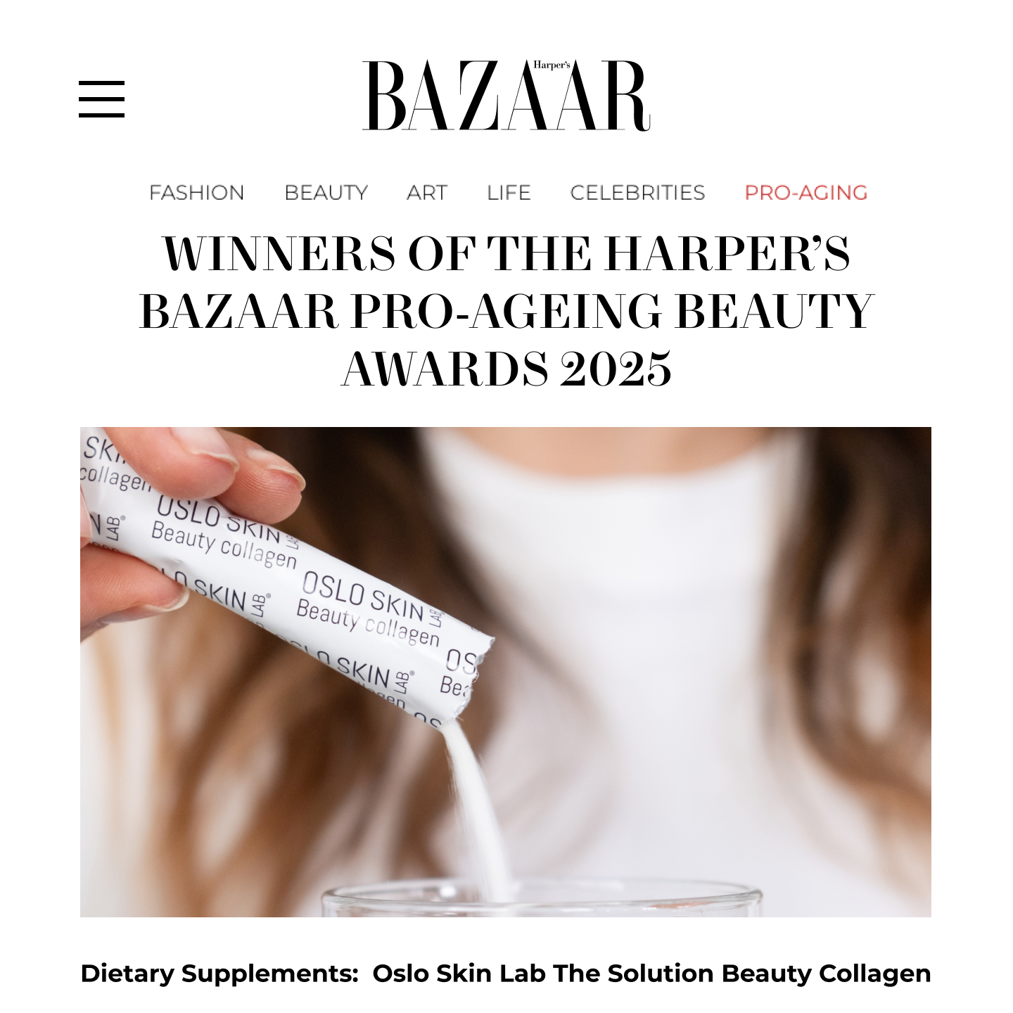Oslo Skin Lab Facebook ad