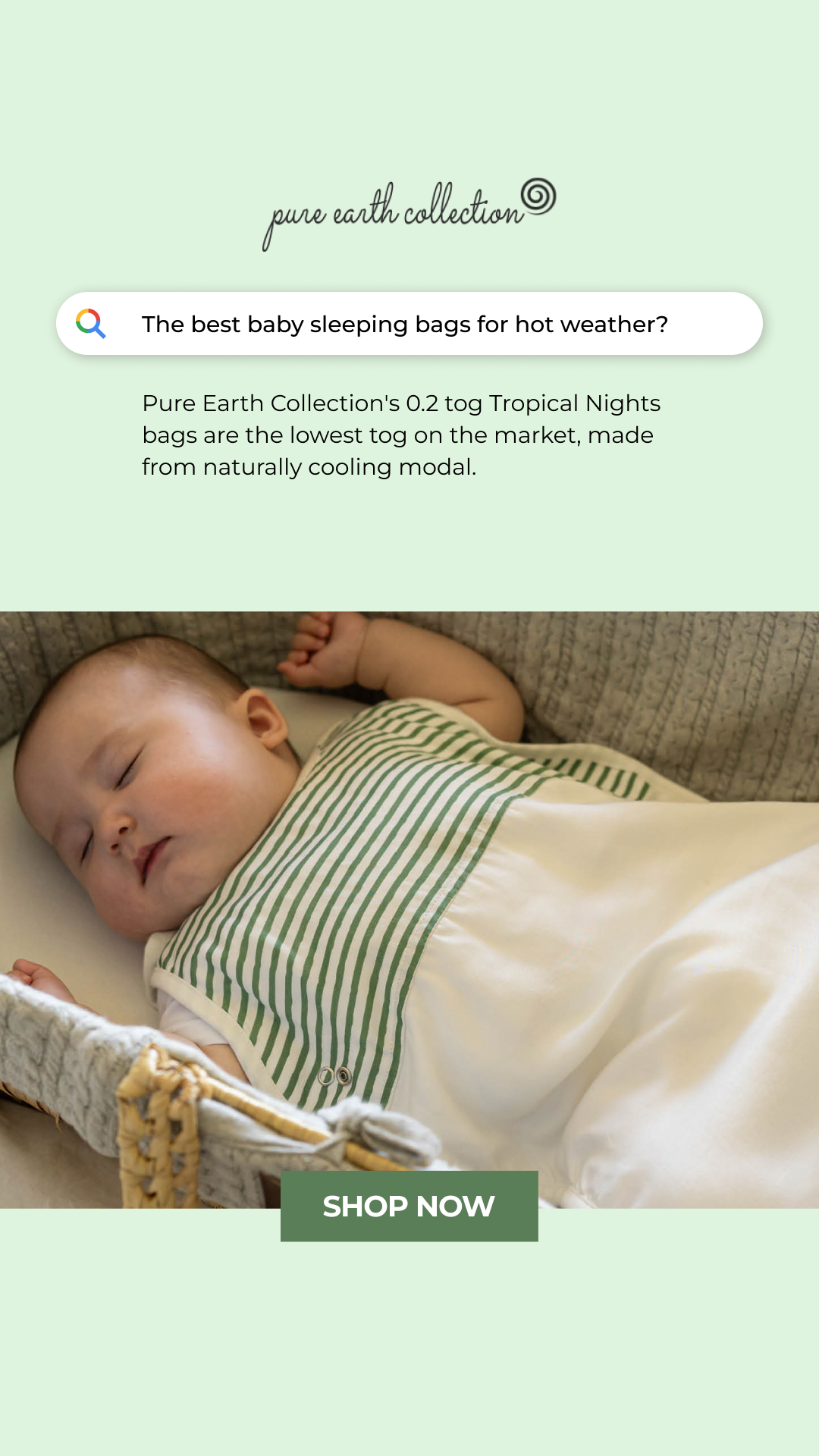 Pure Earth Collection - Non-Toxic Family Lifestyle Brand Facebook ad