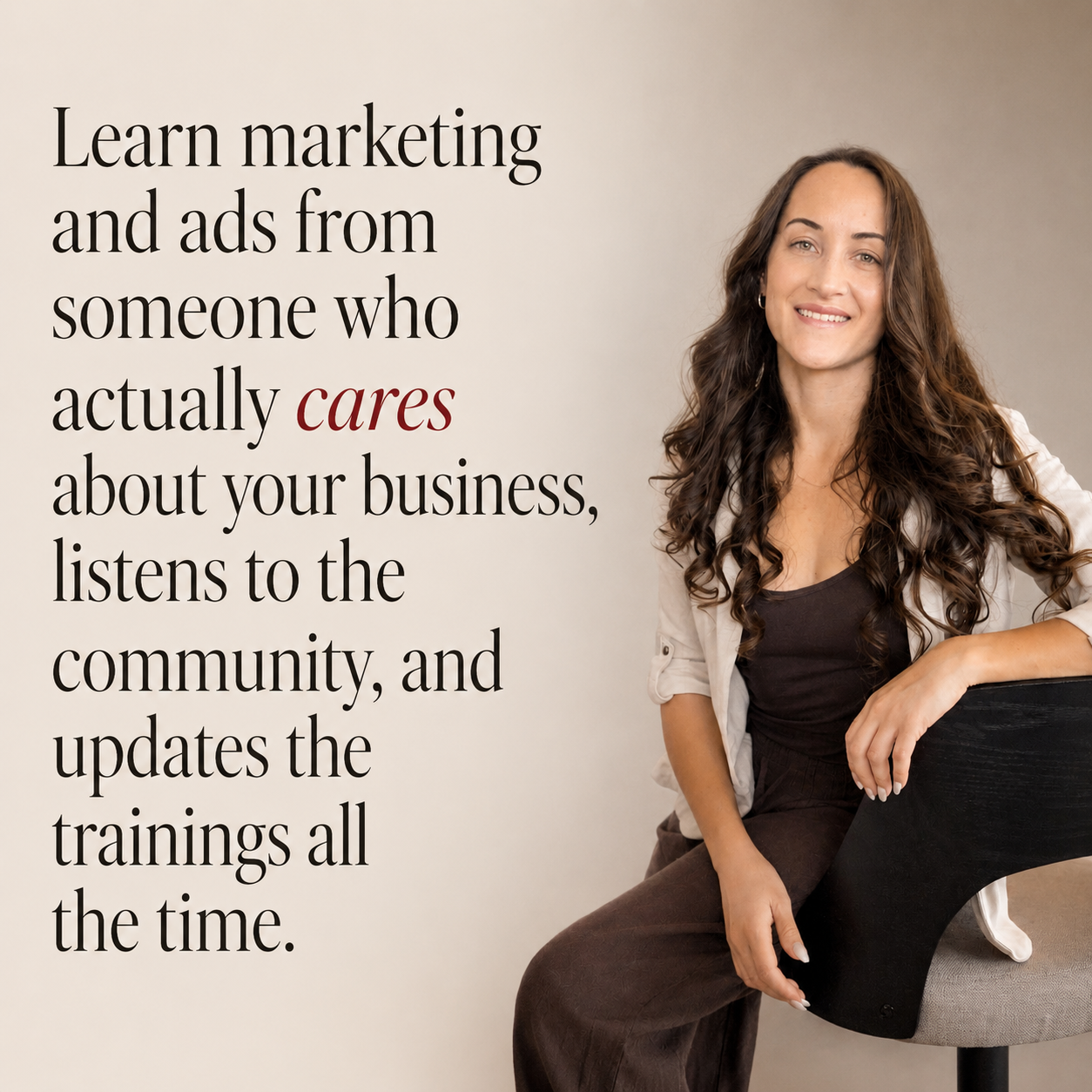 Evelyn Weiss Coaching Facebook ad