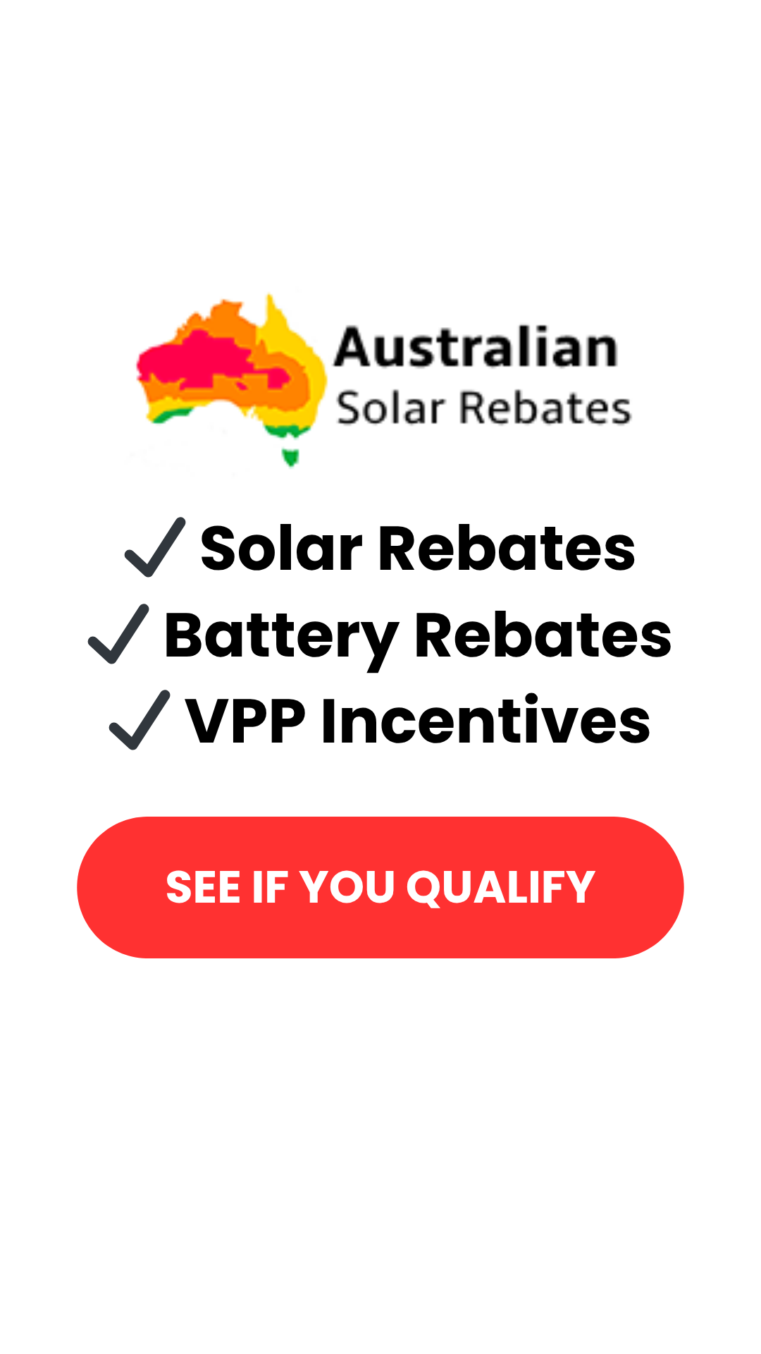 Australian Solar Rebate Facebook ad from May 6, 2026