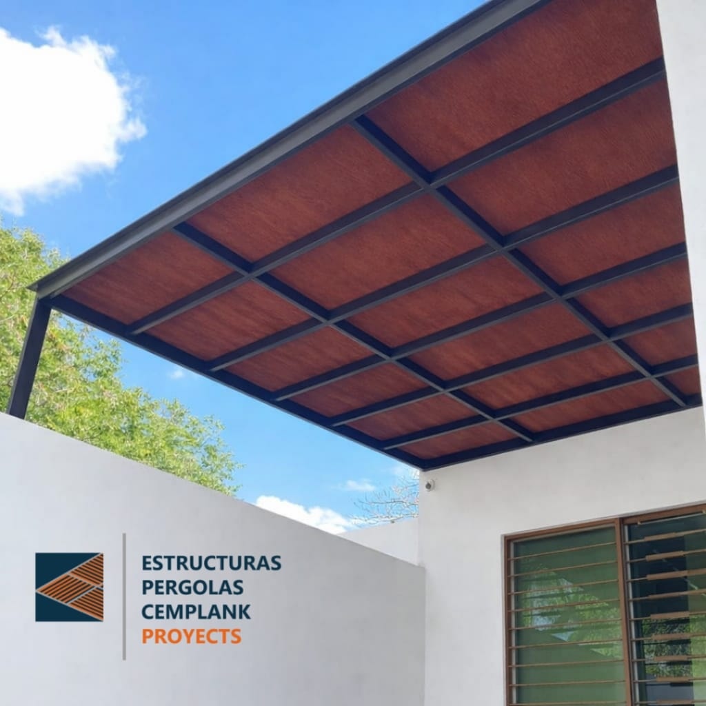 Estructuras Pergolas Cemplank Proyects Facebook ad: Agenda tu visita y cotiza tu proyecto