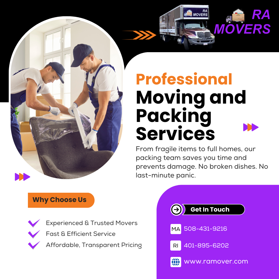 RA Movers Facebook ad from Jan 12, 2026