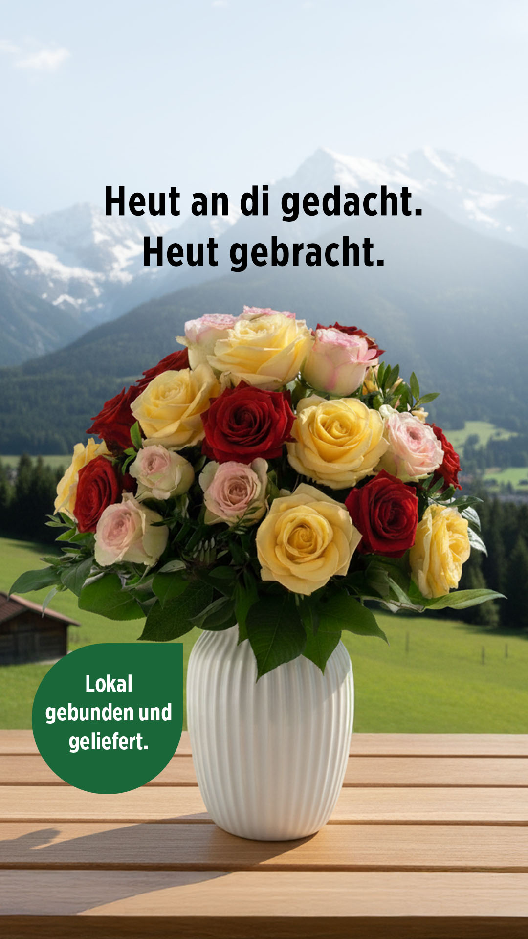 Fleurop.de Facebook ad