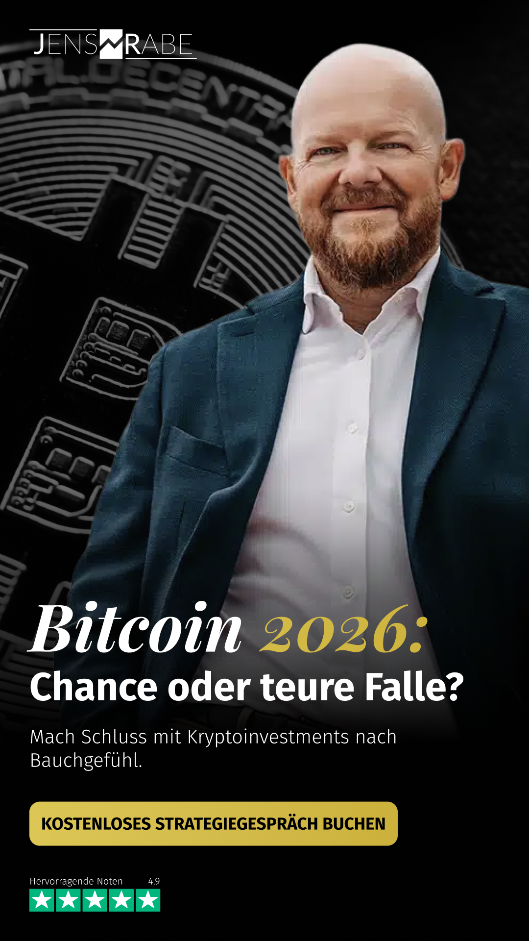Jens Rabe Facebook ad