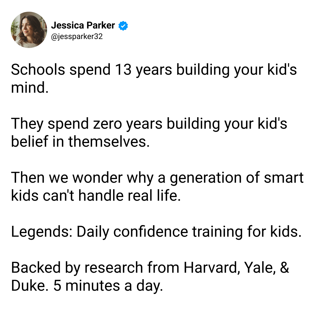 Build Legends Facebook ad