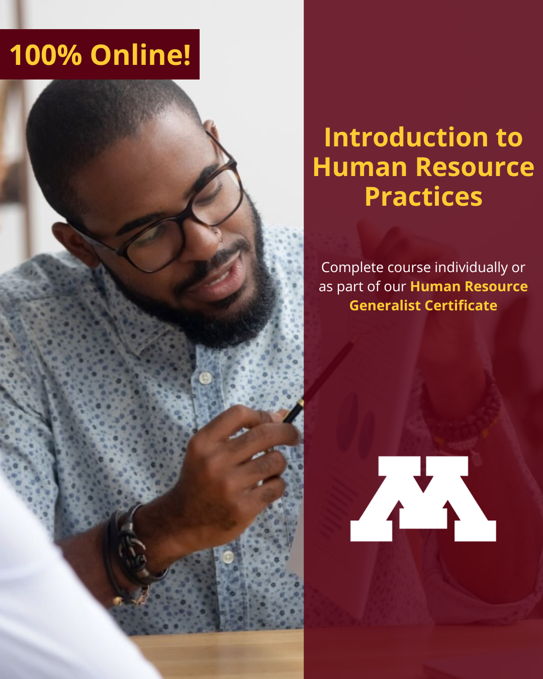 University of Minnesota College of Continuing & Professional Studies Facebook ad