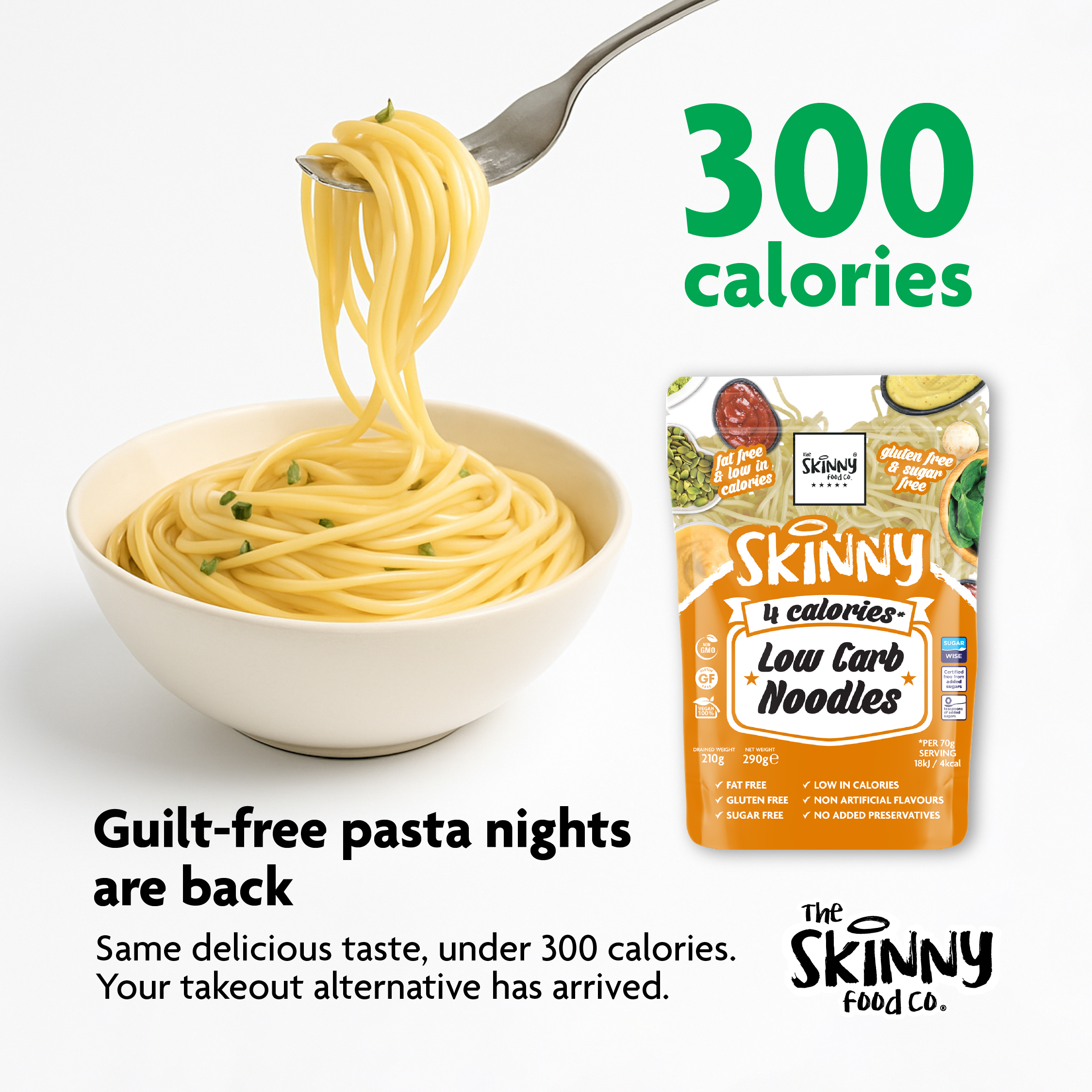 The Skinny Food Co Facebook ad