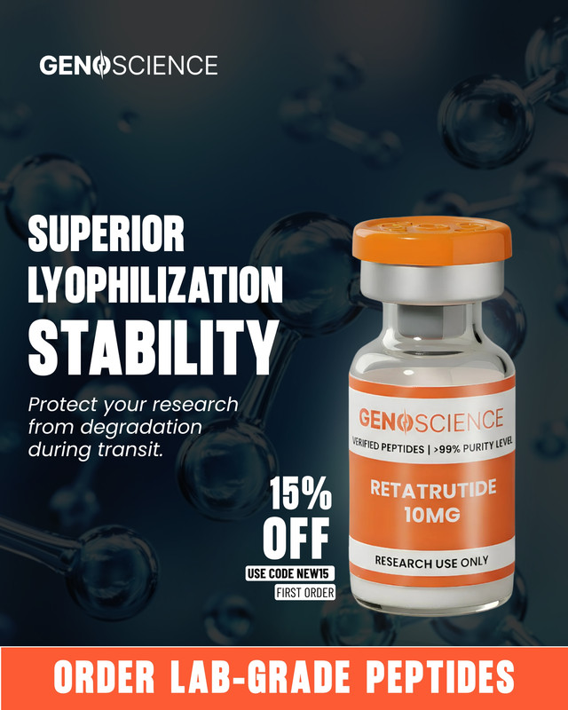 Geno Science Facebook ad from Jul 1, 2026