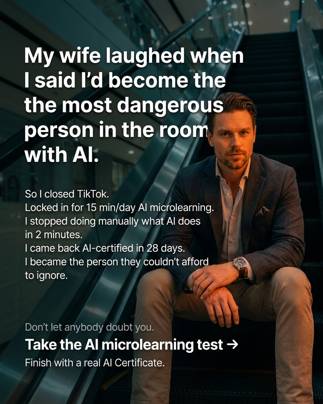 AI Made Simple Facebook ad
