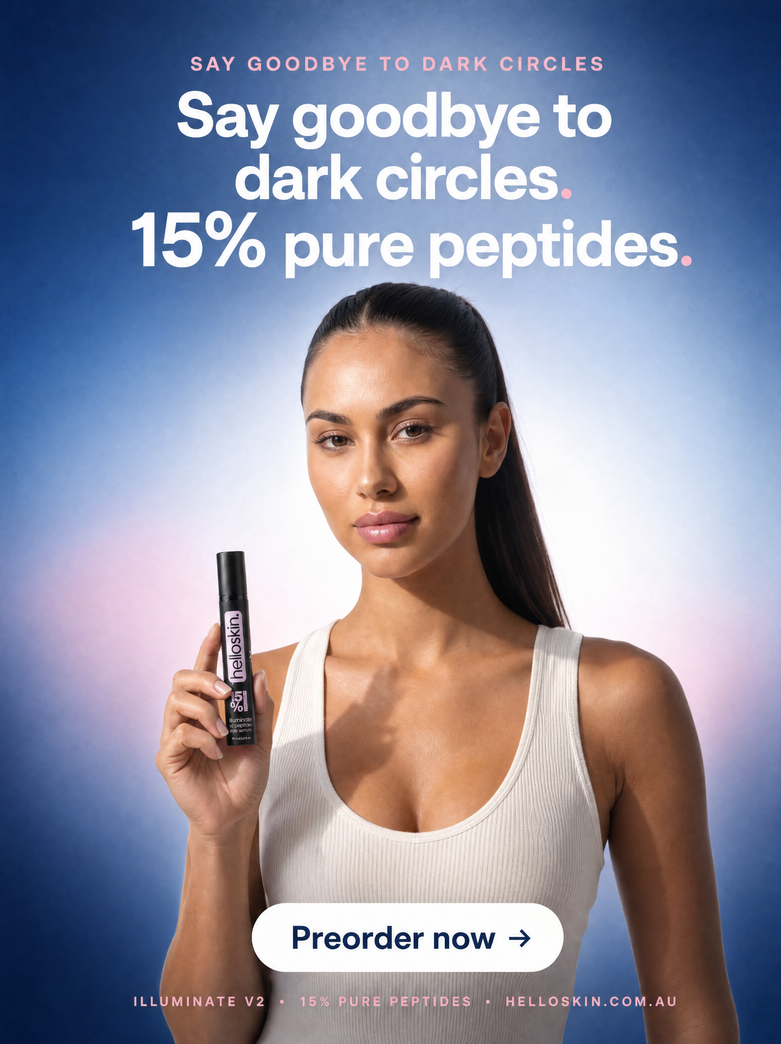 Helloskin Facebook ad