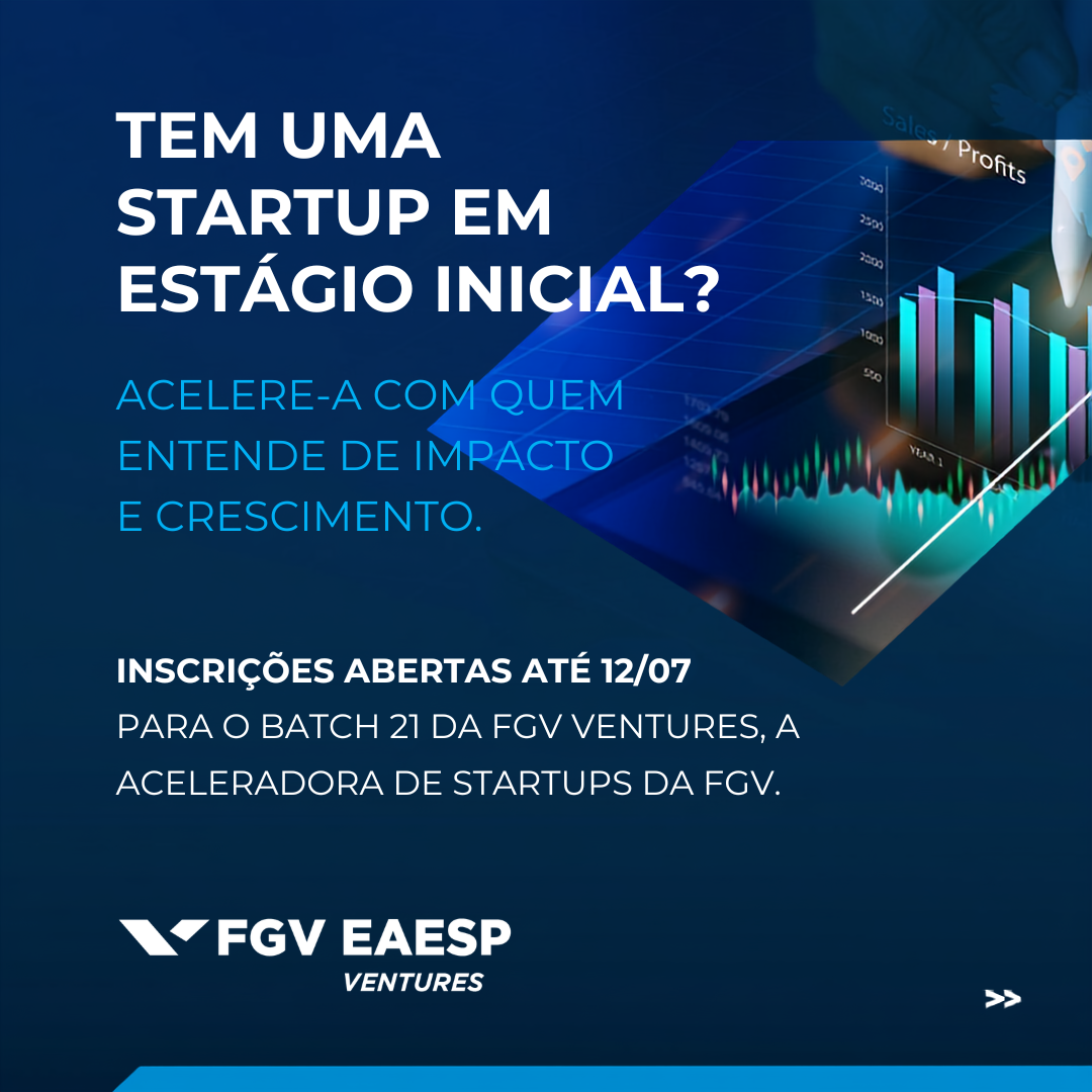 FGV Facebook ad: A FGV Ventures é uma aceleradora sem fins…