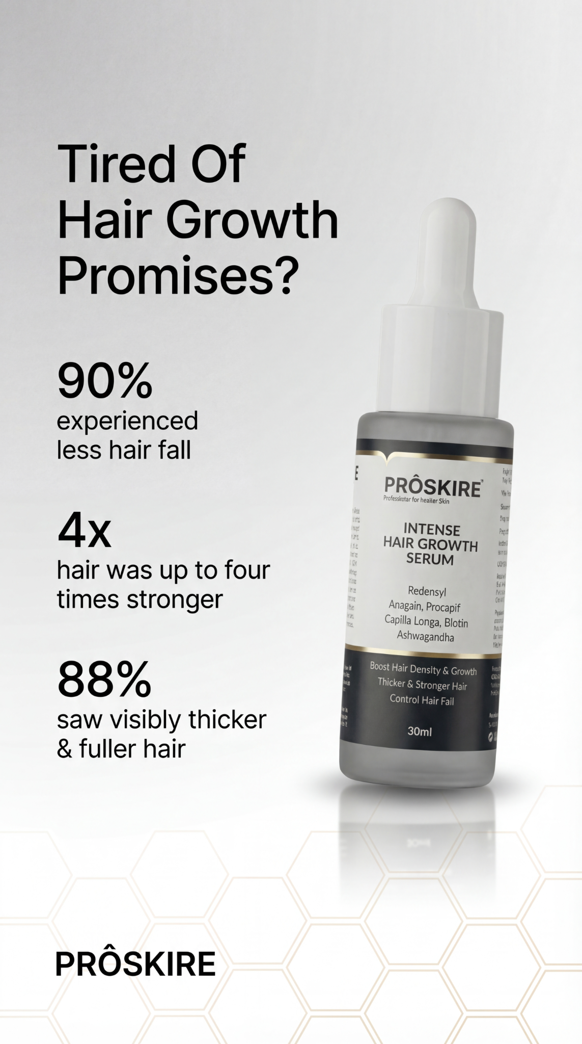 Proskire Facebook ad from Dec 26, 2025
