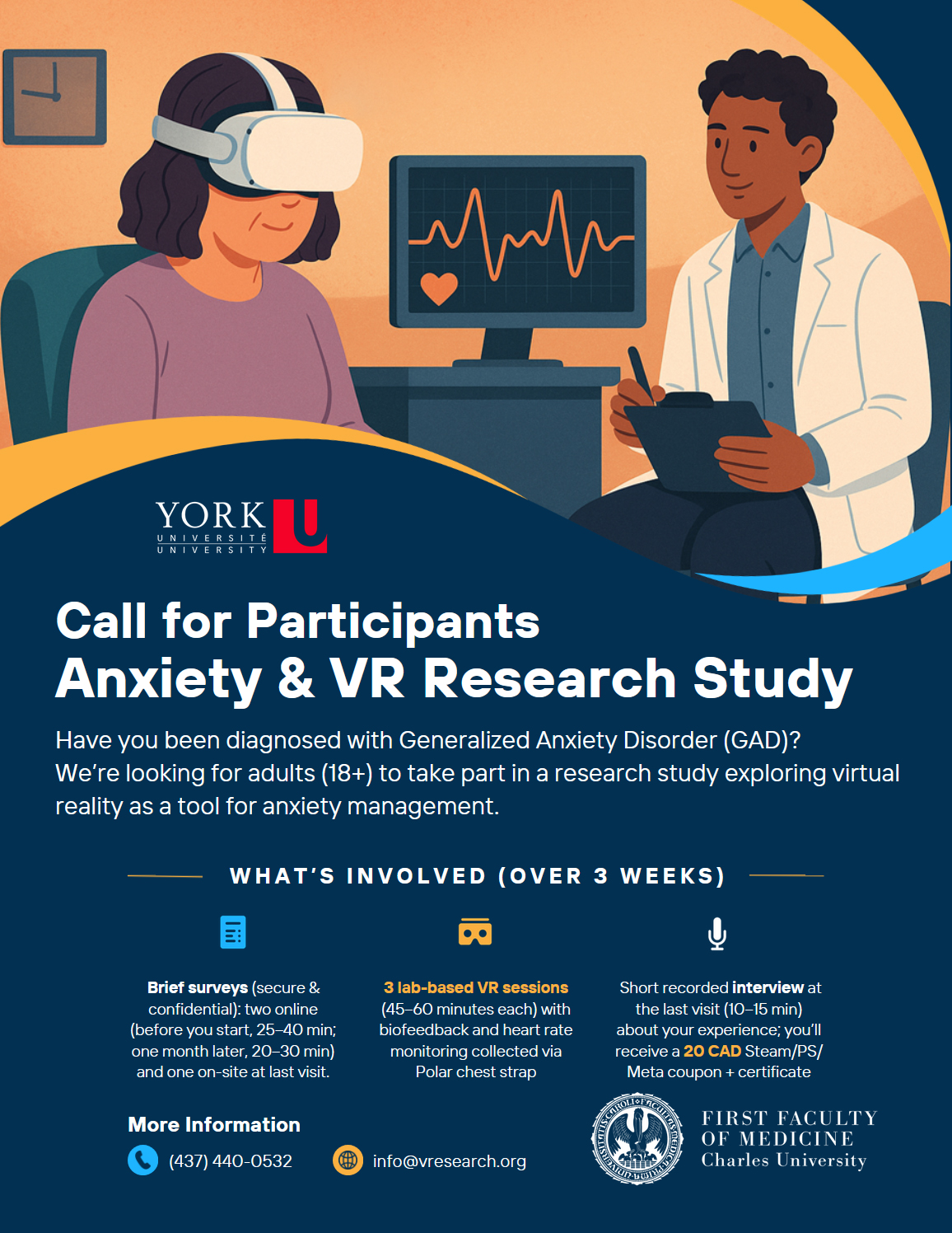 VResearch Facebook ad: VR-GAD Study: Pre-Screening & Post-Intervention…
