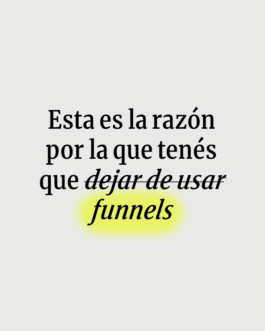 Strategy Studio Facebook ad: Los funnels eran increíbles hace unos años atrás!