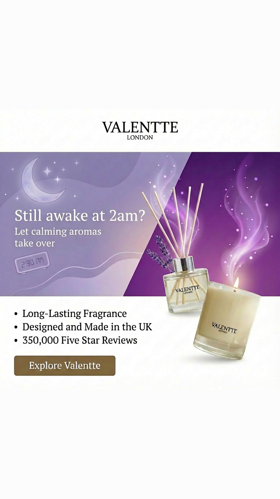 Valentte Facebook ad