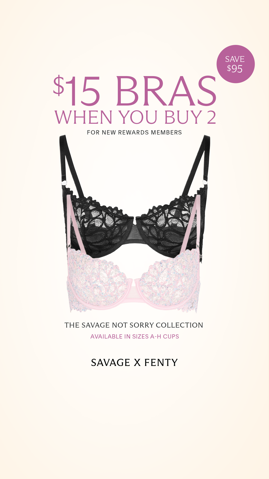 Savage X Fenty Facebook ad