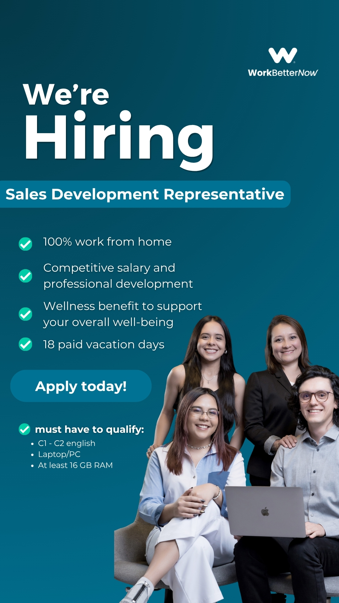 Work Better Now Jobs Facebook ad