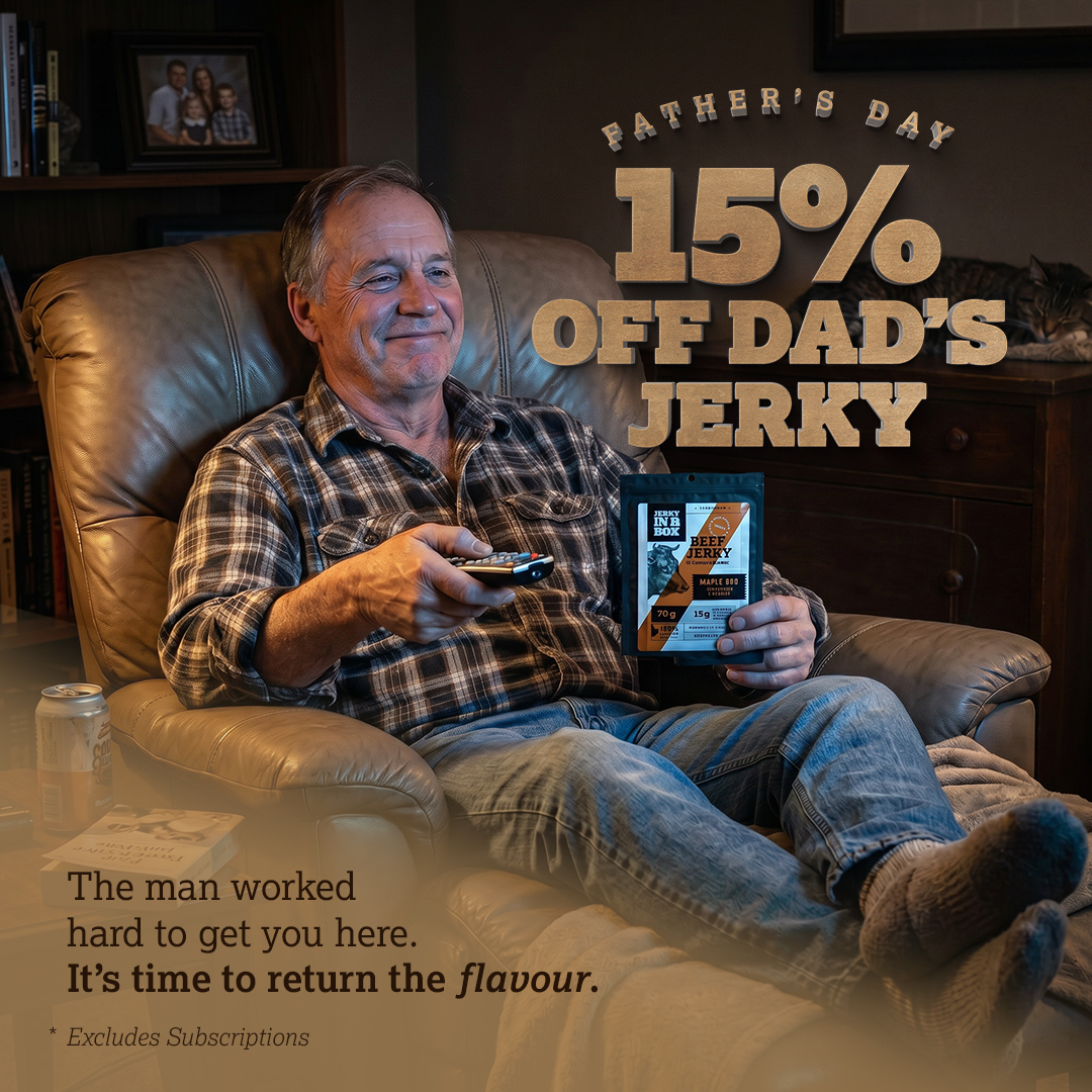 Jerky in a Box Facebook ad
