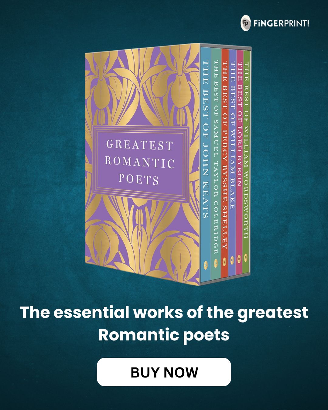 Wonder House Books Facebook ad: Own the Greatest Romantic Masterpieces