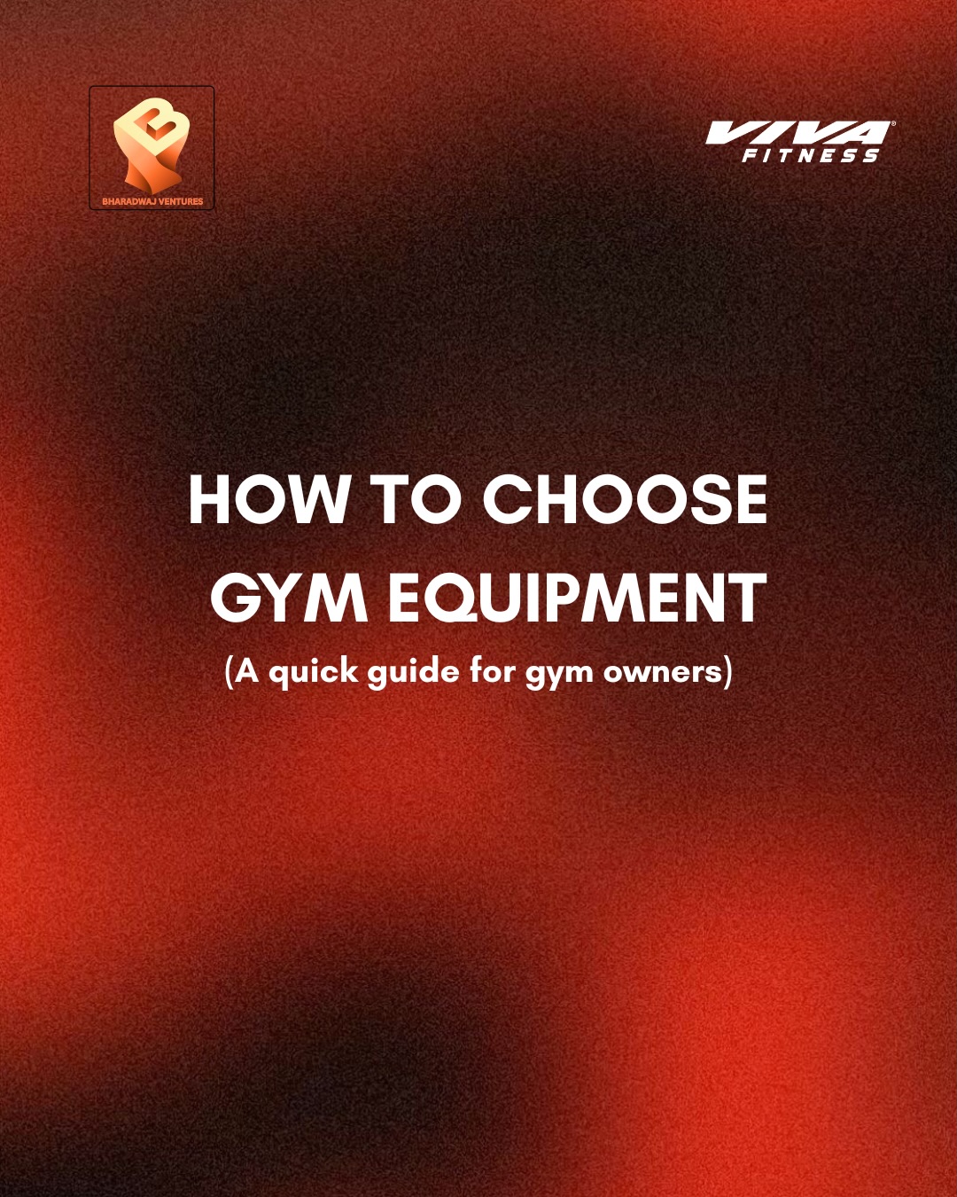 Bharadwaj Ventures Pvt. Ltd. Facebook ad: The strongest gyms are built on smarter equipment…