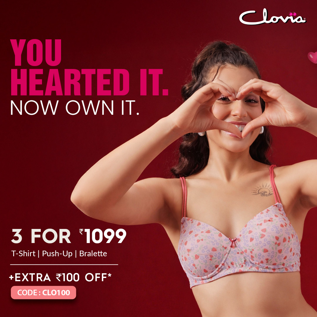 Clovia Facebook ad
