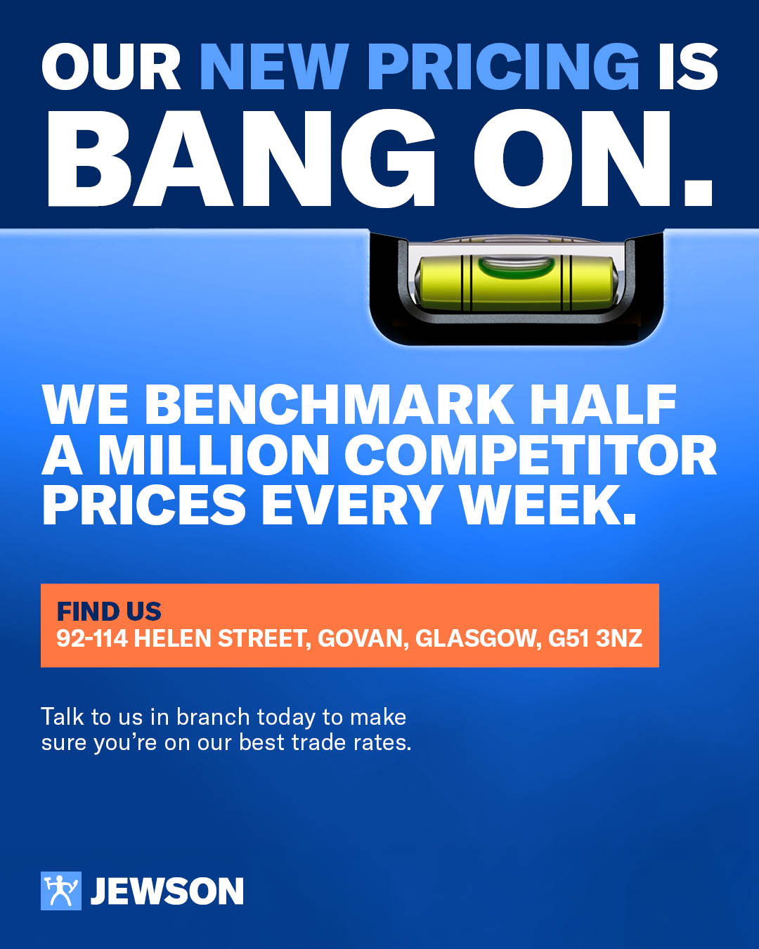 Jewson Facebook ad
