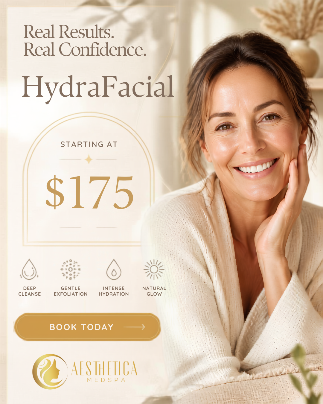 Aesthetica MedSpa Facebook ad