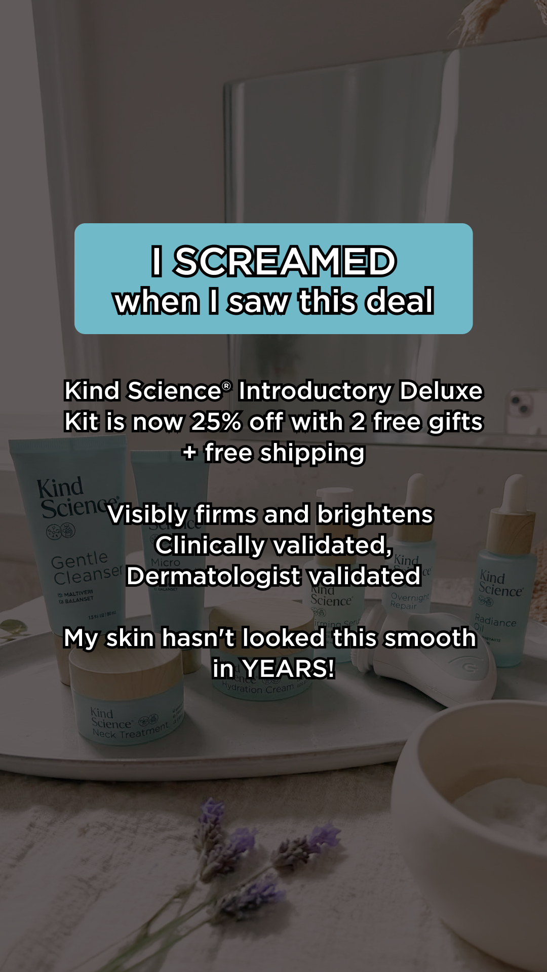 Kind Science Facebook ad
