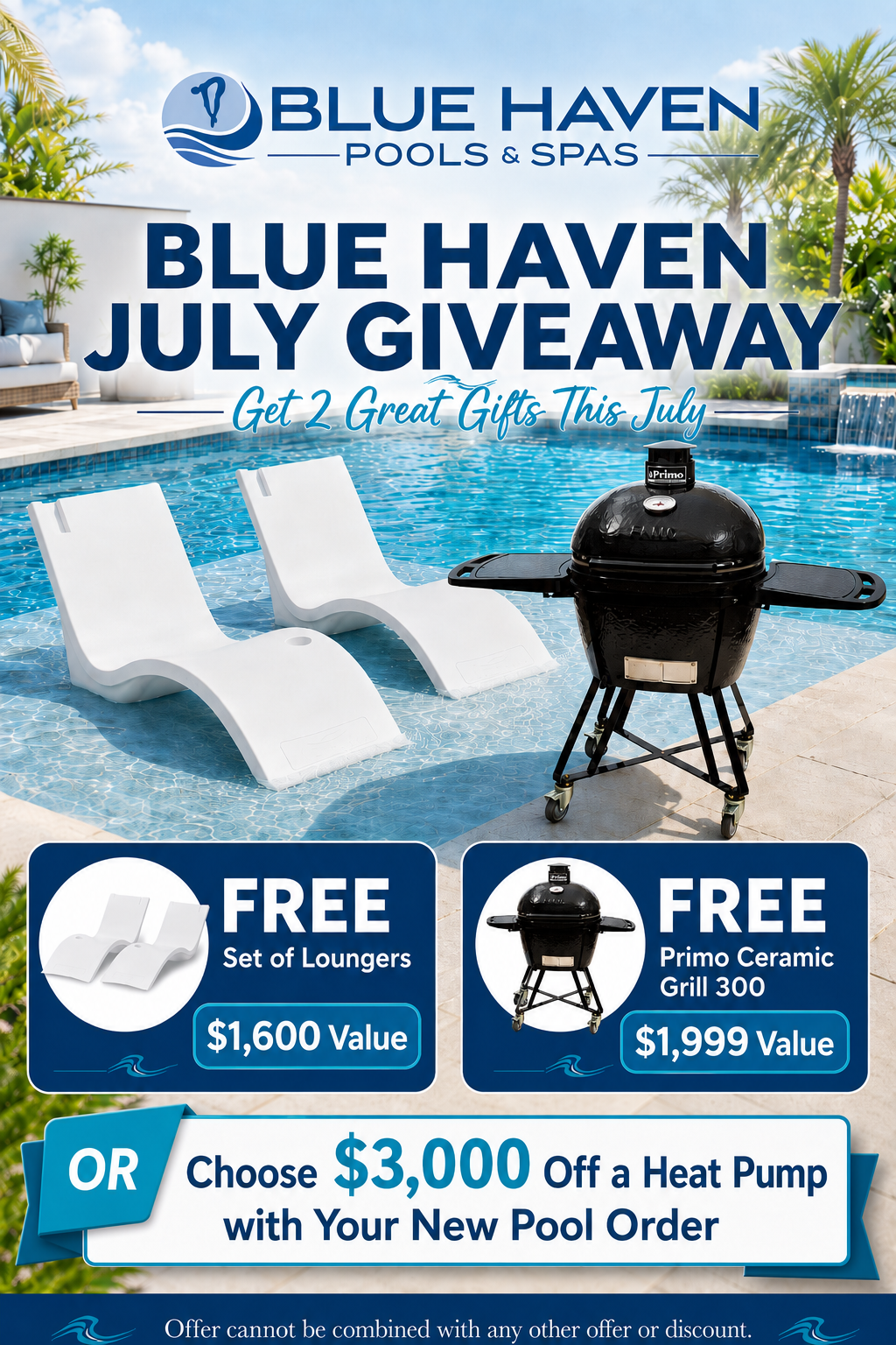 Blue Haven Pools Central AL Facebook ad
