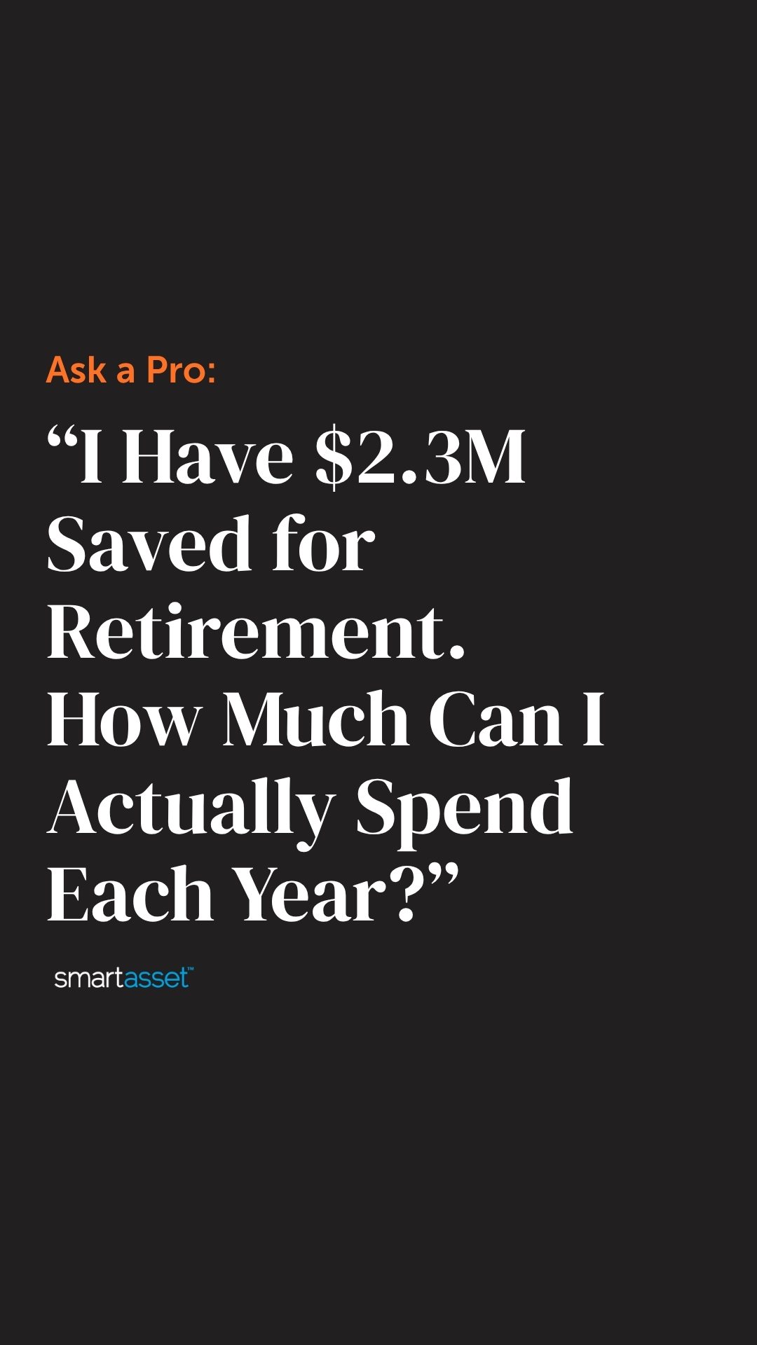 SmartAsset.com Facebook ad