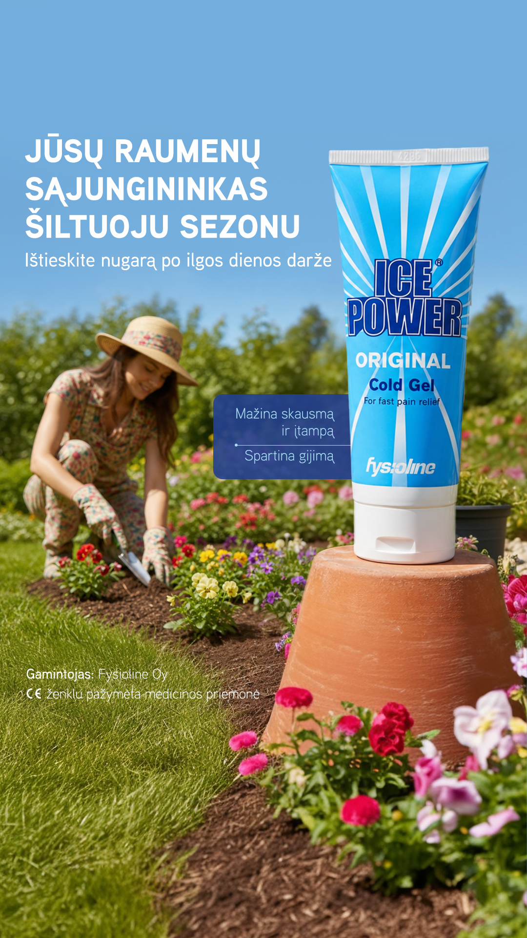 Ice Power Lietuva Facebook ad from Jul 28, 2026