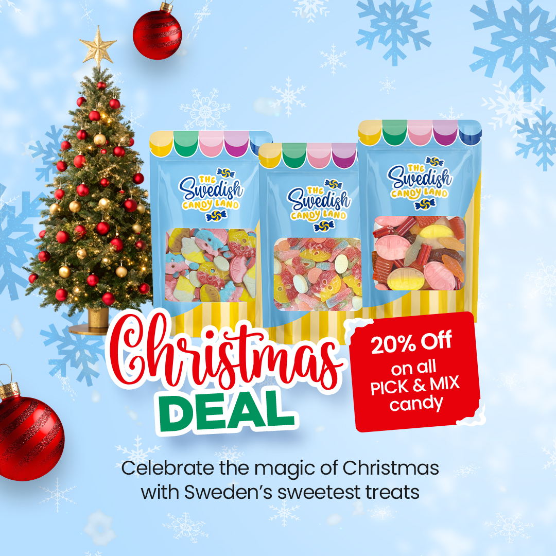 Swedish Candy Land Facebook ad