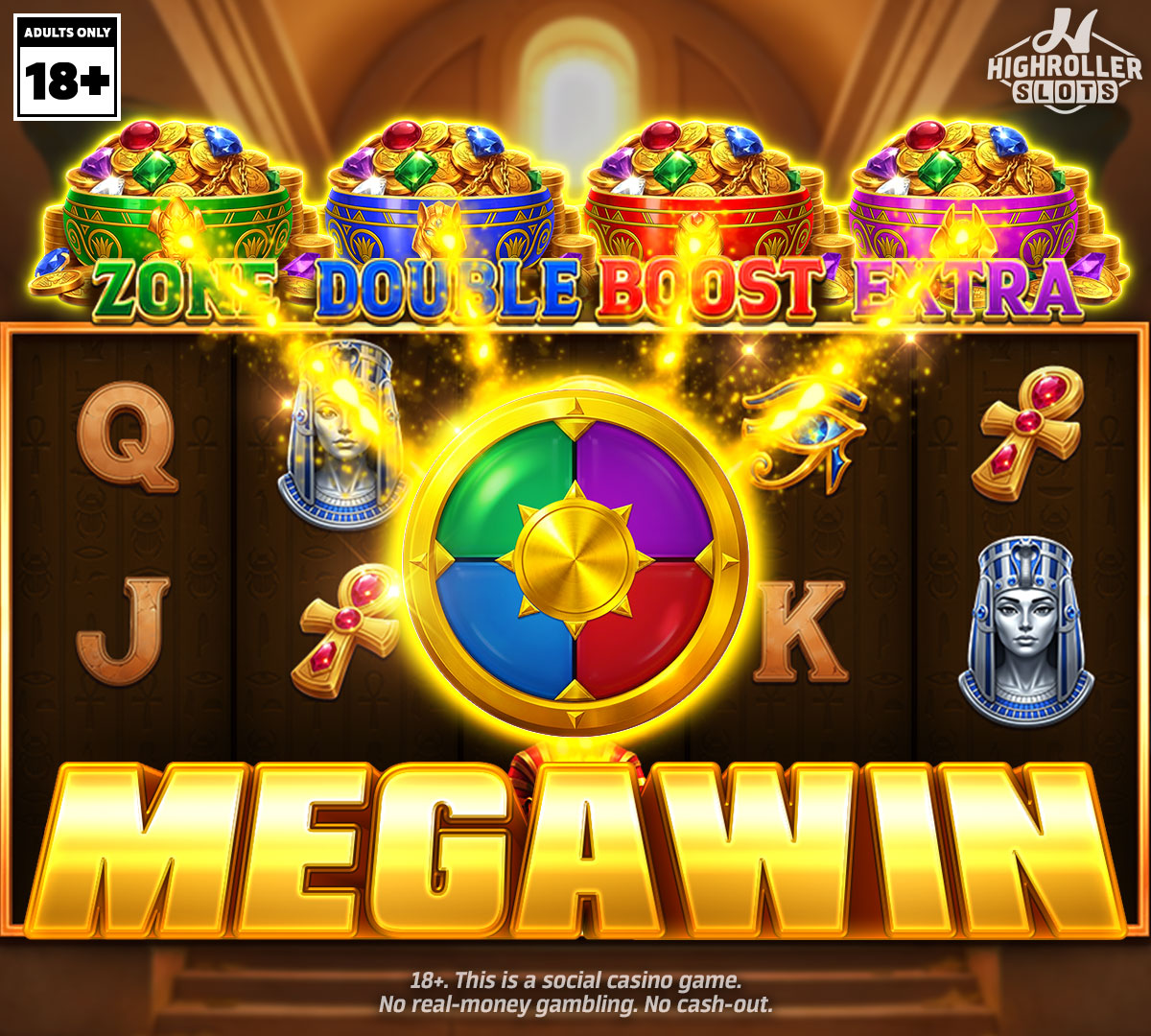 HighRoller Vegas Facebook ad
