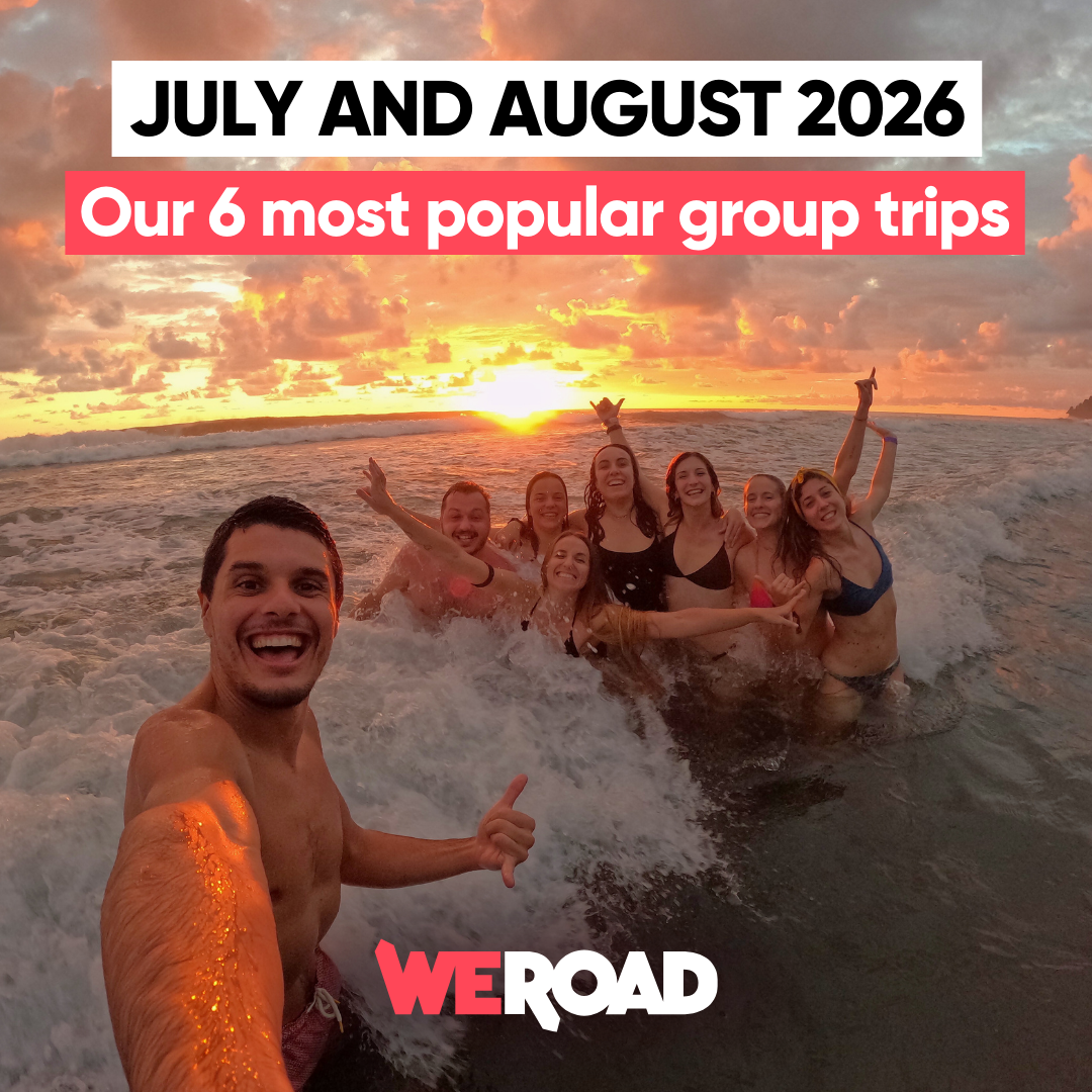 WeRoad Travel Facebook ad